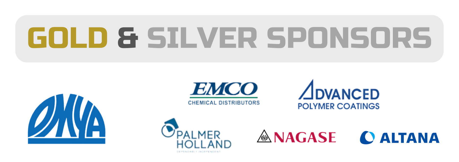 GOLD AND SILVER SPONSORS