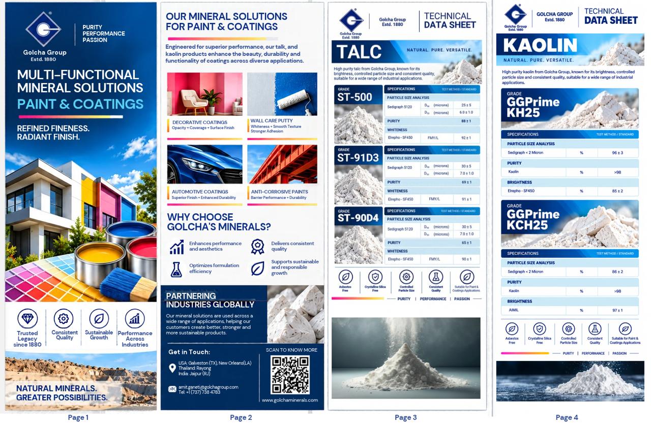 Golcha_Multi-Functional Mineral_Paints and Coatings